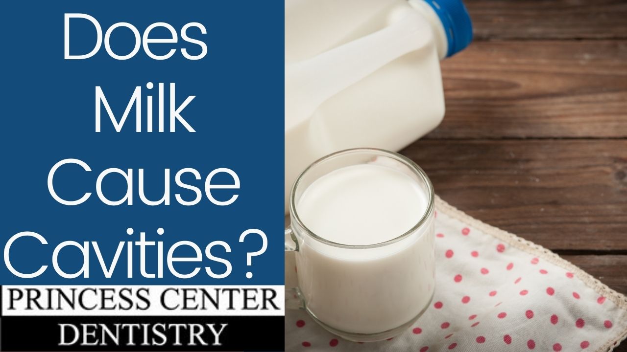 Does milk cause cavities? a gallon of milk.