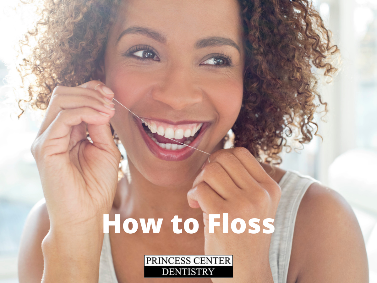 How to Floss A look into how to floss with directions from Donna of Princess Center Dentistry in Scottsdale, Arizona.